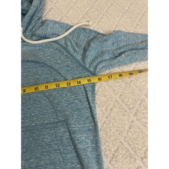 Aeropostale XS Women’s Lightweight Hoodie. Light Blue With Pocket - Picture 8 of 9